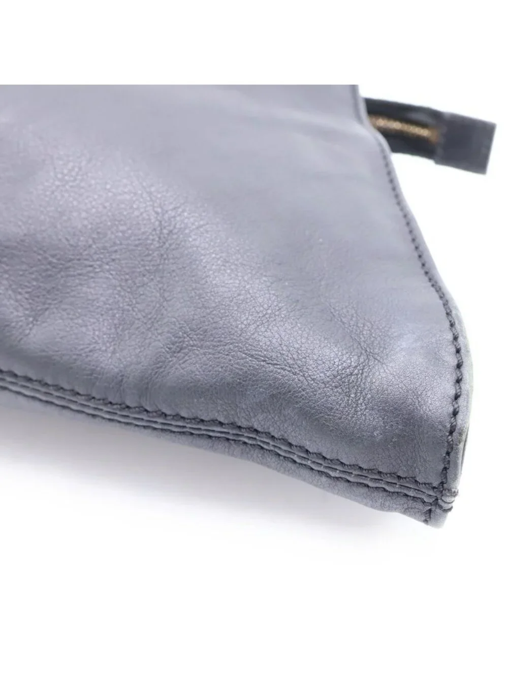 Fendi Handbag Diavolo Black Leather Gold